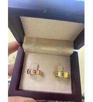 BAYAN ROSE ERKEK GOLD ÇİFT ALYANS KOMBİNİ / SEVGİLİLER GÜNÜ HEDİYE /