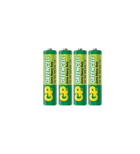 Gp24g Greencell R03/1212/aaa Boy Ince Kalem Pil, 1.5 Volt, 4'lü