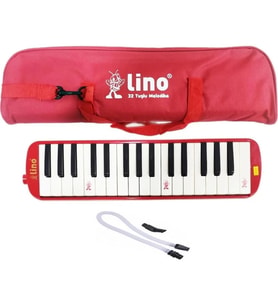 LİNO LN-32-KS MELODİKA 32 TUŞLU ÇANTALI KIRMIZI