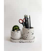 TERRAZZO 3'LÜ KALEMLİK SETİ