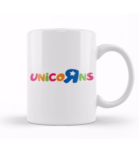 Unicorns Toys R Us Logo Mix Kupa Bardak Porselen