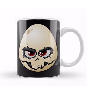 Cute Bırdıes Braınskully Kupa Bardak Porselen