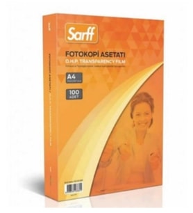 Sarff Asetat Kağıdı A4 110Mic 100Lü Fotokopi Asetatı