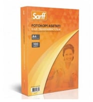 Sarff Asetat Kağıdı A4 110Mic 100Lü Fotokopi Asetatı