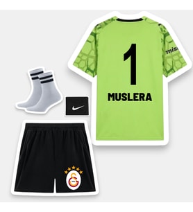 Uğurcan-1 Gâlâtâsârây 26-27 Yeni Sezon Çocuk Kâleci Futbol Forması - Yeşil