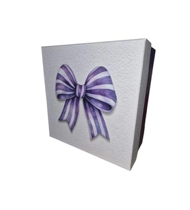 GIPTA LUCKY COLOR KARE HEDİYE KUTUSU BX3312 E NO:5.5 225x225x110mm - TEKLİ