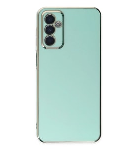 Northcity Samsung Galaxy A04S Uyumlu Kılıf Volet Silikon - Açık Yeşil