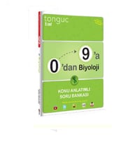 Tonguç Yayınları 0'dan 9'a Biyoloji Konu Anlatımlı Soru Bankası