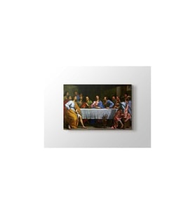 Philippe De Champaigne - Son Akşam Yemeği Tablo - 105990 - 40x60 Cm
