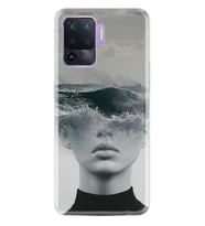 Kılıfland Oppo Reno 5 Lite Kılıf Desenli Silikon Resimli Kapak Anti Social Social Club Kılıf 1361