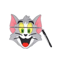 E2M AIRPODS 1-2 KILIF TOM VE JERRY GRİ