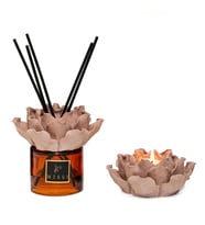 Aura Collection Oda Kokusu & Mumluk Set- Dark Amber (KAHVE)