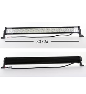 Off Road Sis Lambası Ledli Led bar 80CM 120W Düz 12-24 Volt