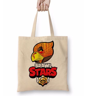 Brawl Stars Crow Bez Çanta Uzun Saplı