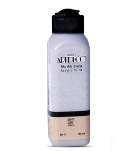 Artdeco Akrilik Boya 140ml Gri