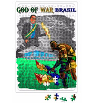 God of War Brasil Puzzle 240 Parça Yapboz