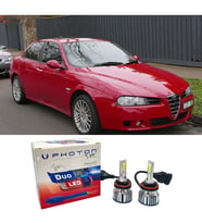 Alfa Romeo 156 Led Xenon Kısa Far Ampulü H7 Duo Yeni Seri Beyaz