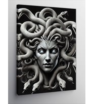 Kanvas Tablo Medusa ve Yılanları