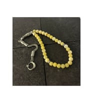 SERTİFİKALI Kalsit 6mm 33lük Doğal Taş Tesbih