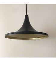 Mylight Metal Sarkıt Siyah Içi Sarı Retro Sarkıt