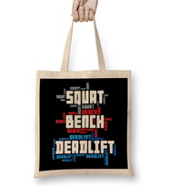 Squat Bench Deadlift Powerlifting Bodybuilding 03 Bez Çanta Uzun Saplı