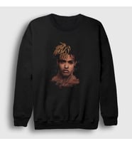 Presmono Unisex Siyah Face XXXTentacion Sweatshirt 47640tt