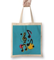 Music Music Music Bez Çanta Uzun Saplı
