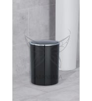Siyah, Çöp Kovası 2 Litre - İnca Model