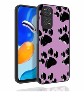 Xiaomi Redmi Note 11 Global Uyumlu Kılıf Desenli Kamera Korumalı Parlak Zore Nora Kapak