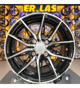 4 Adet PRO-35442 6*13 4*100 ET25 73.1 BLACK MACK JANT (Takım)