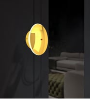 Astra Disk Aplik Led Duvar Aydınlatma (Gold)