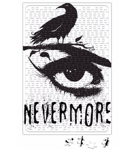 Nevermore Edgar Allan Poe Puzzle 240 Parça Yapboz