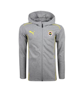 PUMA FENERBAHÇE KAPŞONLU GRI SWEAT (Gri)