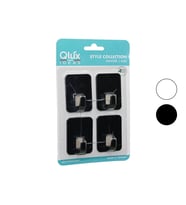 4PCS CLOUD ASKI NO-2 SİYAH - BEYAZ PLASTİK YAPIŞKANLI MONTAJ GO-53-vice 01154