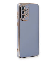 Mey İthalat® Samsung Galaxy A53 5G Kılıf Volet Silikon - Mavi