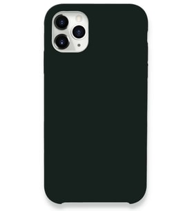 Newface Apple iPhone 11 Pro Max Kılıf Lansman Legant Silikon - Koyu Yeşil