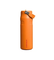 Stanley The Iceflow Bottle Flip Straw 2.0 0.70L Pipetli Termos 10-11283-395 Turuncu