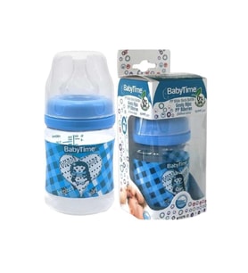 Baby Time Silikon Uçlu Geniş Ağız Pp Biberon - 150 Ml Mai (Karışık)