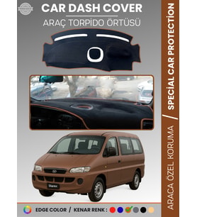 HYUNDAİ STAREX (1997-2007) Torpido Örtüsü Ön Göğüs Tam Uyum Çatlamayı Önler Kaymaz Kolay Montaj