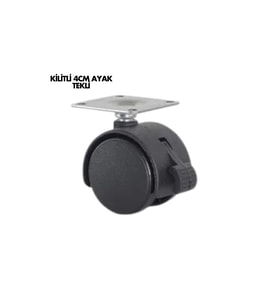 KİLİTLİ 4CM AYAK TEKLİ