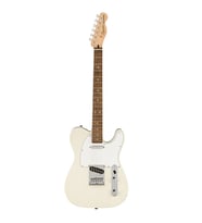 Squier 0378200505 Affinity Telecaster Elektro Gitar (Olympic White) Laurel Klavye Beyaz Klasik Görünüm ve 6-Saddle Köprü
