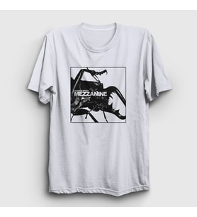 Presmono Unisex Beyaz Mezzanine Massive Attack T-Shirt 523448tt