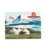 Kırgızistan Temalı Taş Magnet (Karışık)