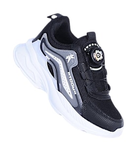 Toom 011 Siyah Akıllı Bağcıklı Erkek Çocuk Spor Ayakkabı