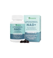 Liposomal NAD+ 1800 mg with Nicotinamide Riboside, Trans Resveratrol Cellular Energy - 60 Softgels