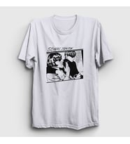 Presmono Unisex Beyaz Goo Sonic Youth T-Shirt 452643tt (Beyaz)
