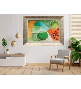 Gümüş Çerçeveli Tablo nb322