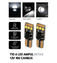 Canbus T10 Park ve Plaka Ampulü 12/24V Beyaz CCS Pro Led Teknoloji