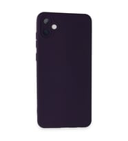 Samsung Galaxy A05 Kılıf Nano İçi Kadife Silikon - Mor
