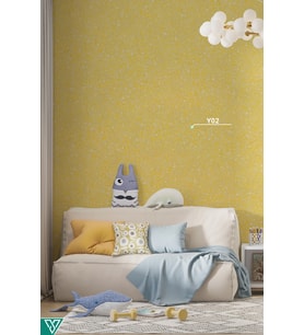 Isı Ve Ses Yalıtımlı Sürülen Duvar Kağıdı  Kendinden Yapışkanlı  Sarı  Y02-5 Kg  16,5m²